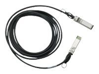 Cisco SFP+ Copper Twinax Cable - câble à attache directe - 1.5 m - noir
