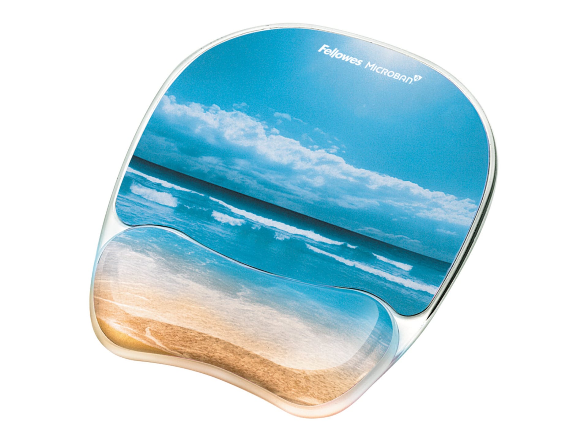 Fellowes Photo Gel mouse pad with wrist pillow
