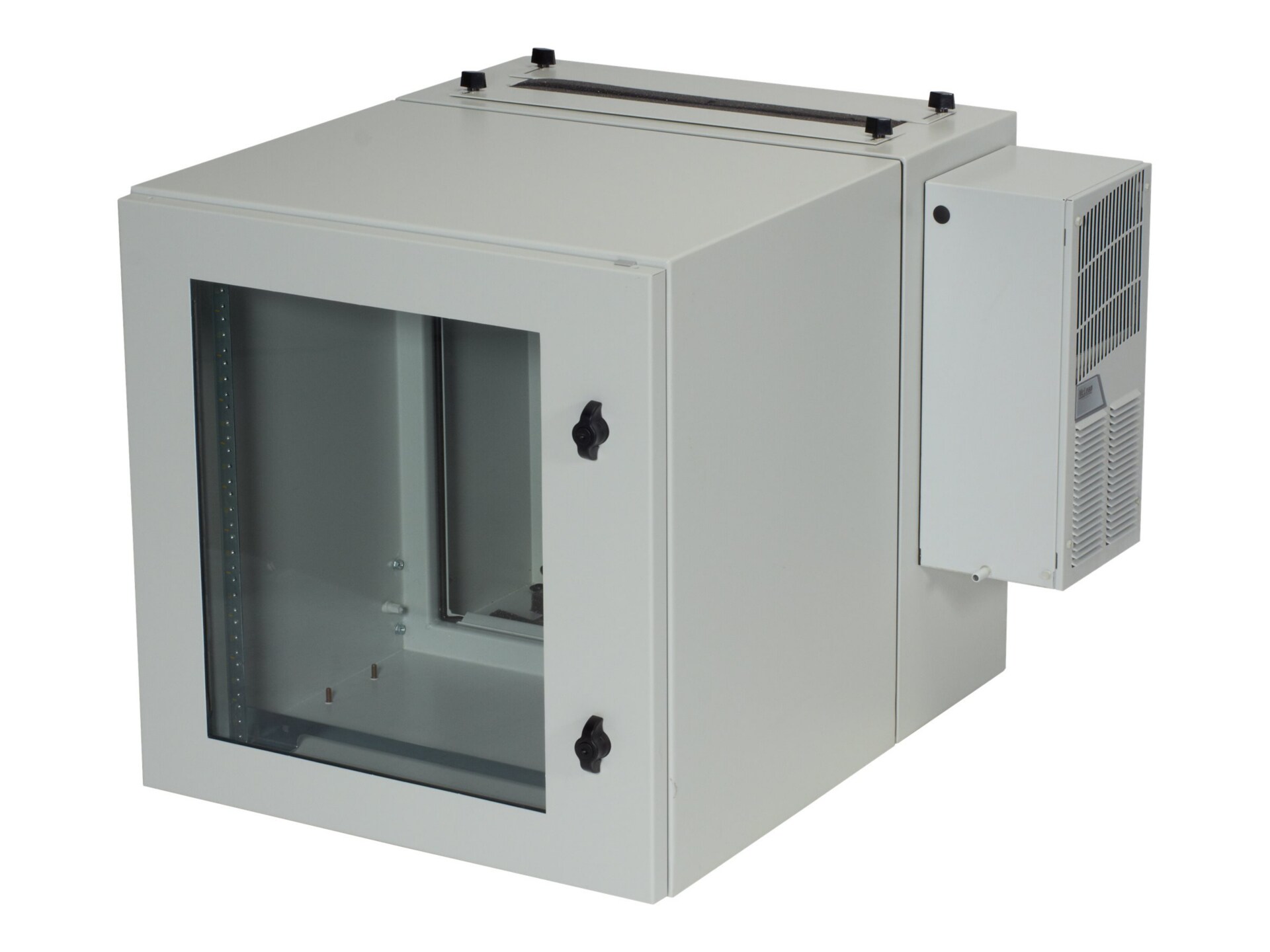 Black Box ClimateCab NEMA 12 Wallmount Cabinet with Air Conditioning - cabinet - 12U