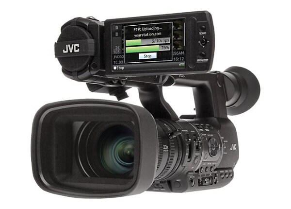 JVC ProHD GY-HM650U - camcorder - Fujinon - storage: flash card