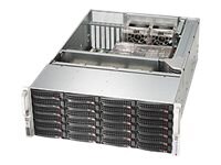 Supermicro SC846 BA-R1K28B - rack-mountable - 4U - extended ATX