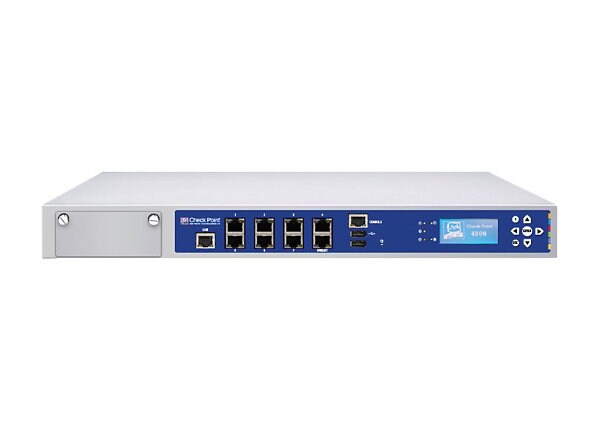 Check Point 4600 Appliance Next Generation Threat Prevention - security appliance - with 11 Security blades