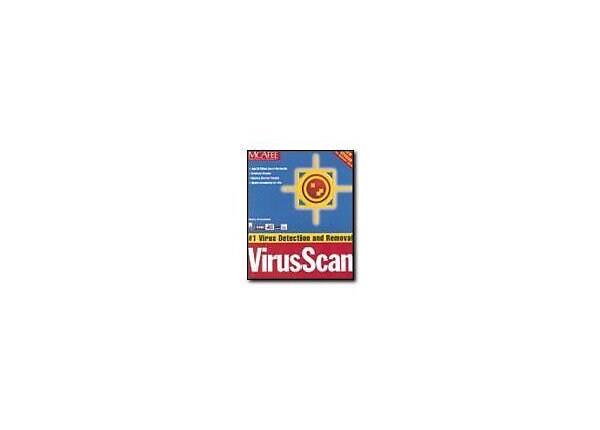 McAfee VirusScan - subscription license (2 years) + 1st year PrimeSupport ServicePortal - 1 node