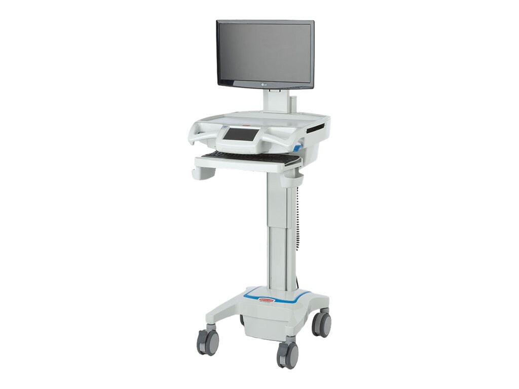 Capsa Healthcare CareLink Fully-Featured Mobile Nurse Station - cart