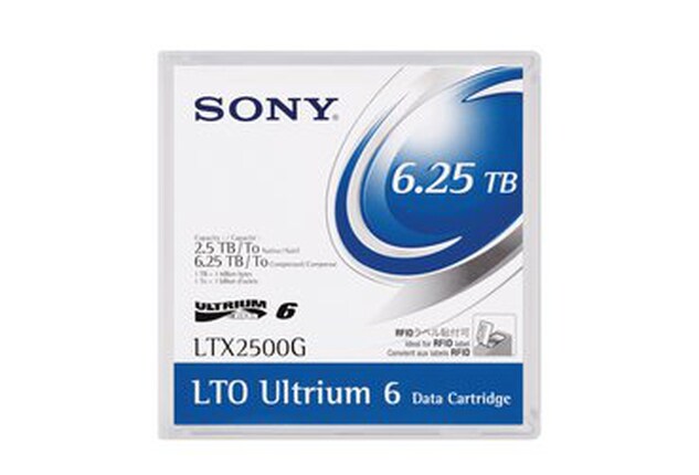 Sony LTX2500G LTO Ultrium 6 Tape