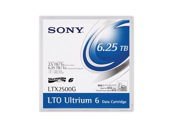 Sony LTX2500G LTO Ultrium 6 Tape