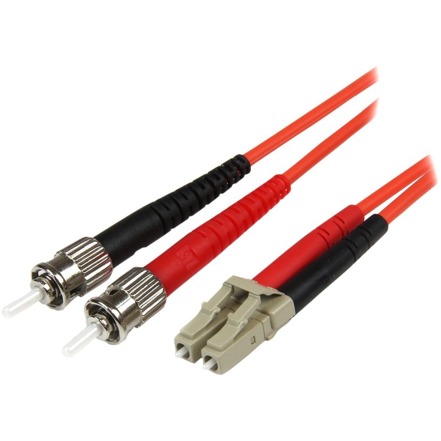 StarTech.com 1m Fiber Optic Cable - Multimode Duplex 50/125 - LSZH Fiber Ju