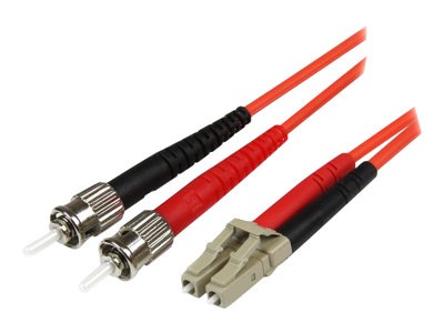 StarTech.com 1m Fiber Optic Cable - Multimode Duplex 50/125 - LSZH - LC/ST