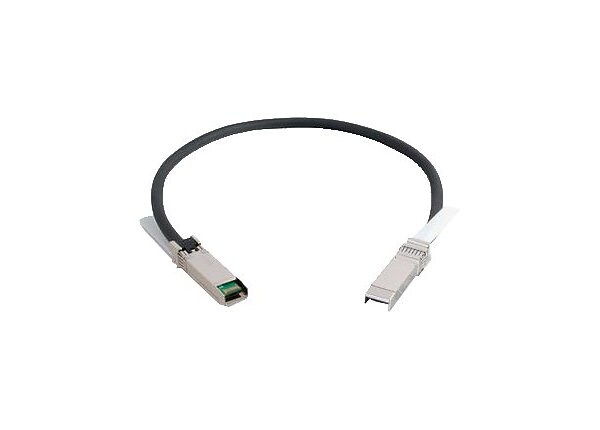 C2G 10G Passive Ethernet Cable - network cable - 10 ft - black