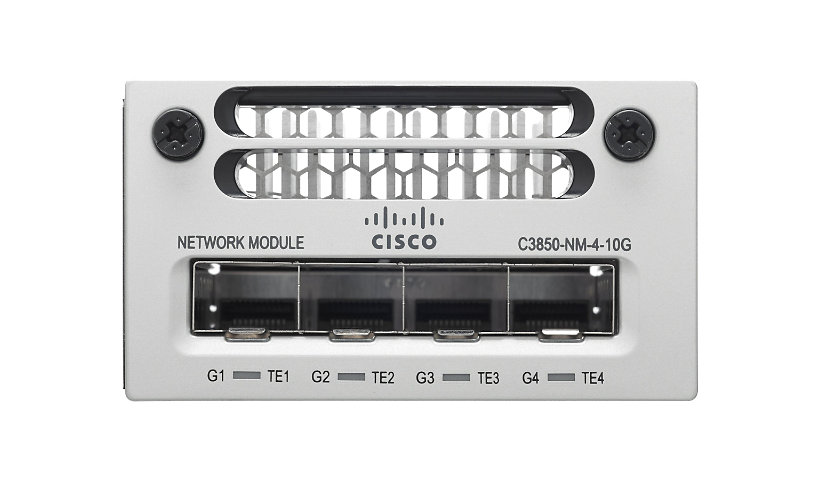 Cisco - expansion module - 10 Gigabit SFP+ / SFP (mini-GBIC) x 4