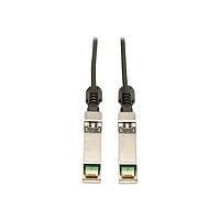 Tripp Lite 2.5M SFP+ 10Gbase-CU Twinax Passive Copper Cable SFP-H10GB-CU2-5M Compatible Black 8ft 8' - direct attach