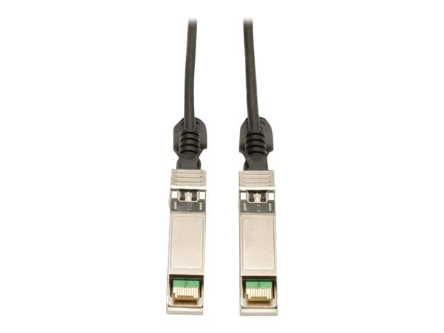 Eaton Tripp Lite Series SFP+ 10Gbase-CU Passive Twinax Copper Cable, SFP-H10GB-CU1M Compatible, Black, 1M (3.28 ft.) -