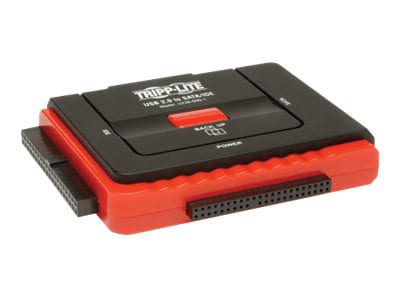 Tripp Lite 2.0 Hi-Speed to Serial atA SatA and IDE Adapter for 2.5 Inch / 3.5 Inch / 5.25 Inch Hard Drives - storage