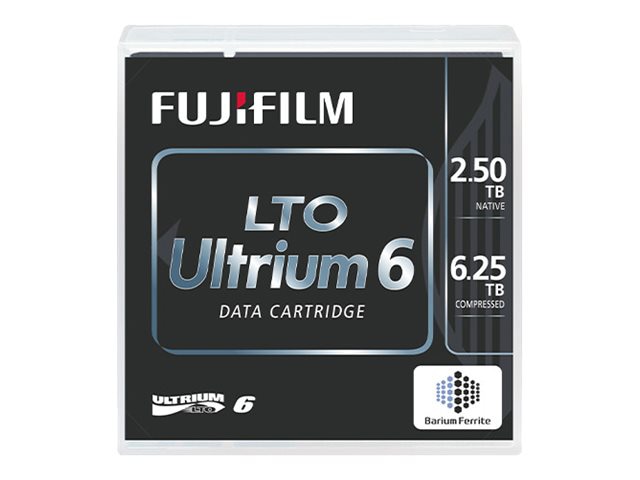FUJIFILM LTO Ultrium G6 - LTO Ultrium 6 x 1 - 2.5 TB - storage media
