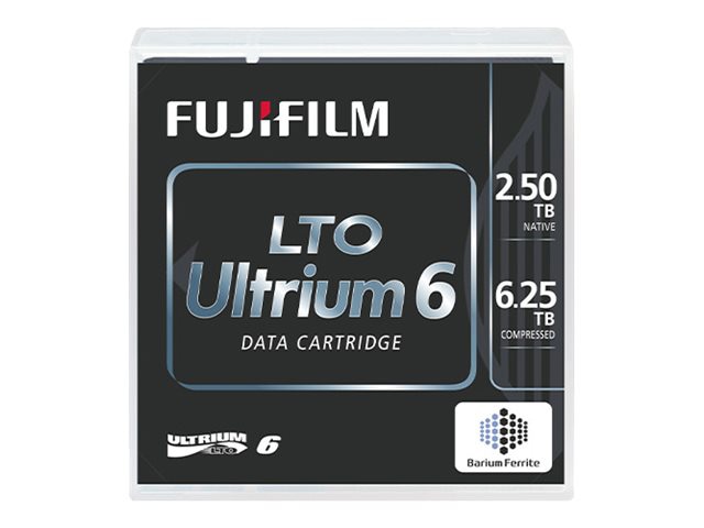 FUJIFILM LTO Ultrium G6 - LTO Ultrium 6 x 1 - 2.5 To - support de stockage