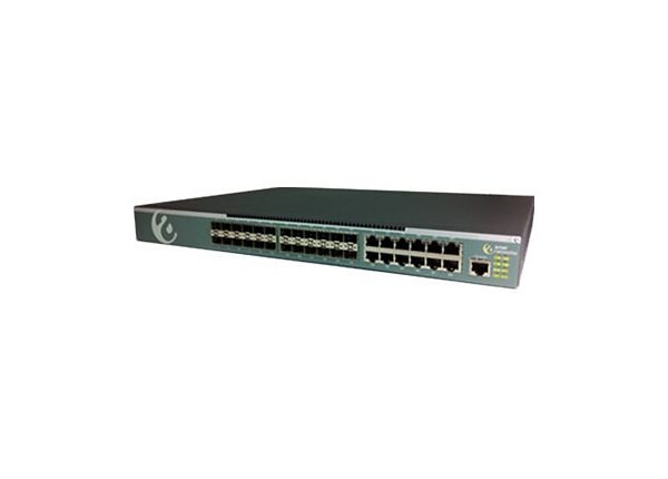 Amer SS3GR1028F - switch - 24 ports - managed - rack-mountable