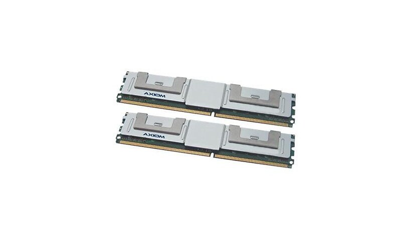 Axiom AX - DDR2 - kit - 8 GB: 2 x 4 GB - FB-DIMM 240-pin - 667 MHz / PC2-5300 - fully buffered