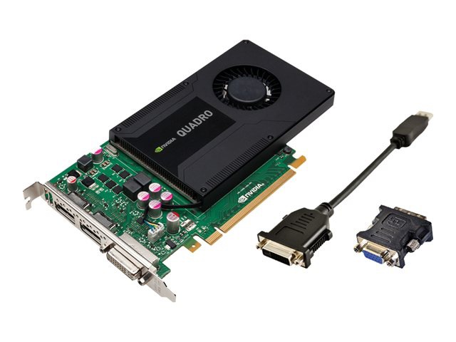 NVIDIA Quadro K2000 graphics card - Quadro K2000 - 2 GB