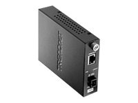 TRENDnet TFC 110S40D3I - fiber media converter - 10Mb LAN, 100Mb LAN
