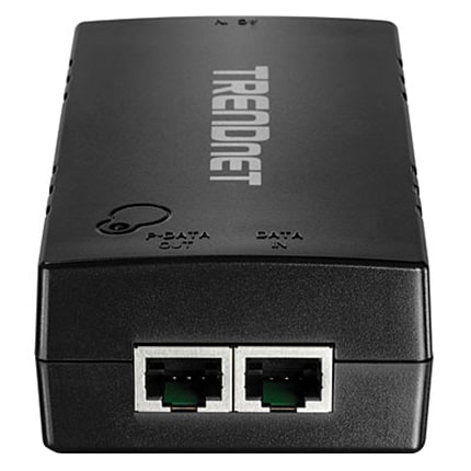Thumbnail 2 of 14 for TRENDnet Gigabit Power Over Ethernet Plus Injector, Converts Non-Poe Gigabit To Poe+ Or PoE Gigabit, Supplies PoE