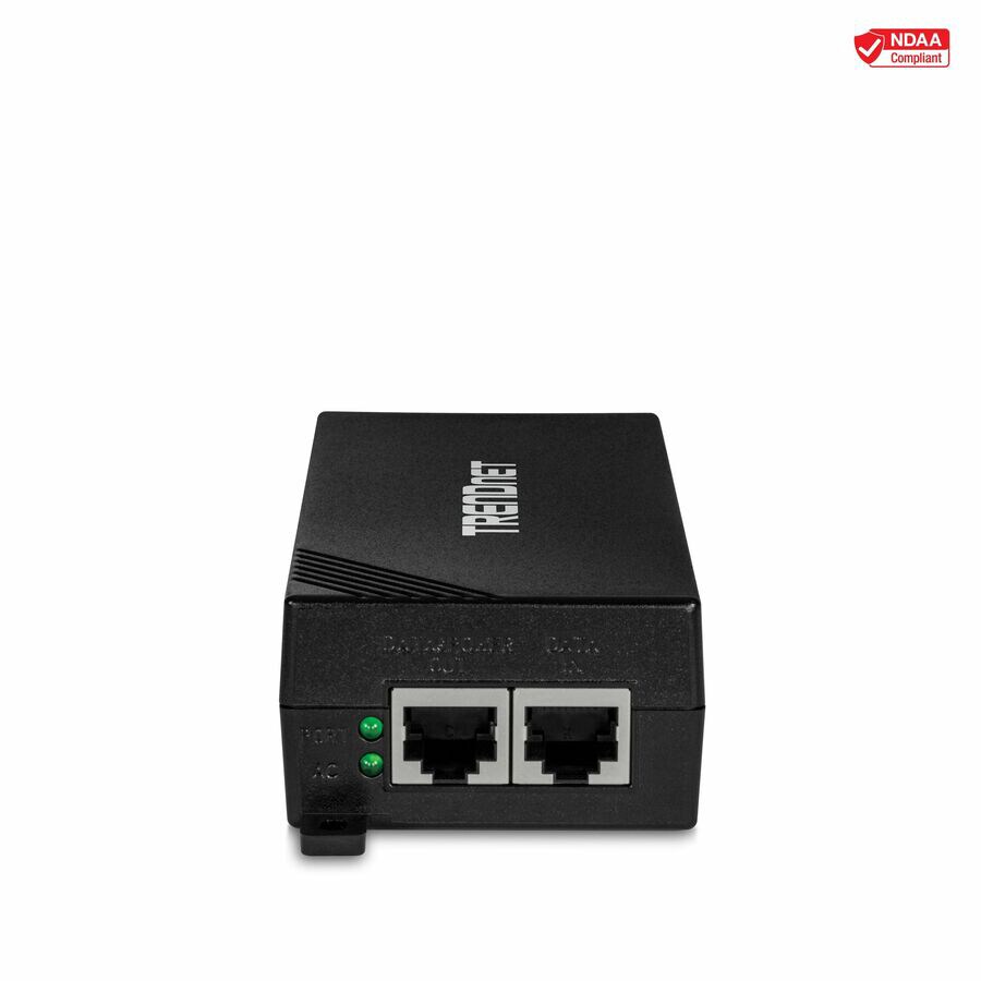 Thumbnail 5 of 14 for TRENDnet Gigabit Power Over Ethernet Plus Injector, Converts Non-Poe Gigabit To Poe+ Or PoE Gigabit, Supplies PoE