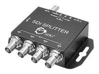 SIIG 1x4 3G-SDI Splitter - video splitter - 4 ports