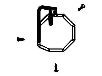 Da-Lite Deluxe Model B end cap assembly