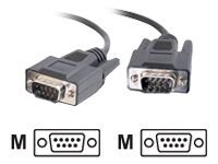 C2G - câble série - DB-9 pour DB-9 - 91 cm