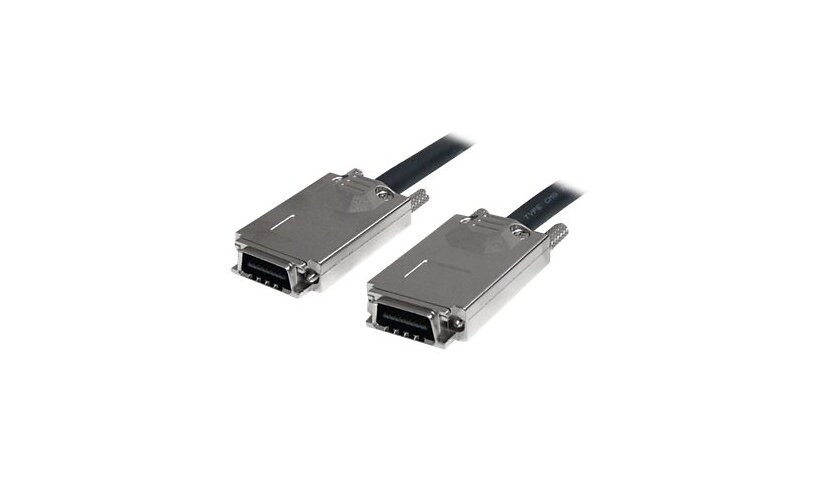 StarTech.com 2m Infiniband External SAS Cable - SFF-8470 to SFF-8470 - Seri