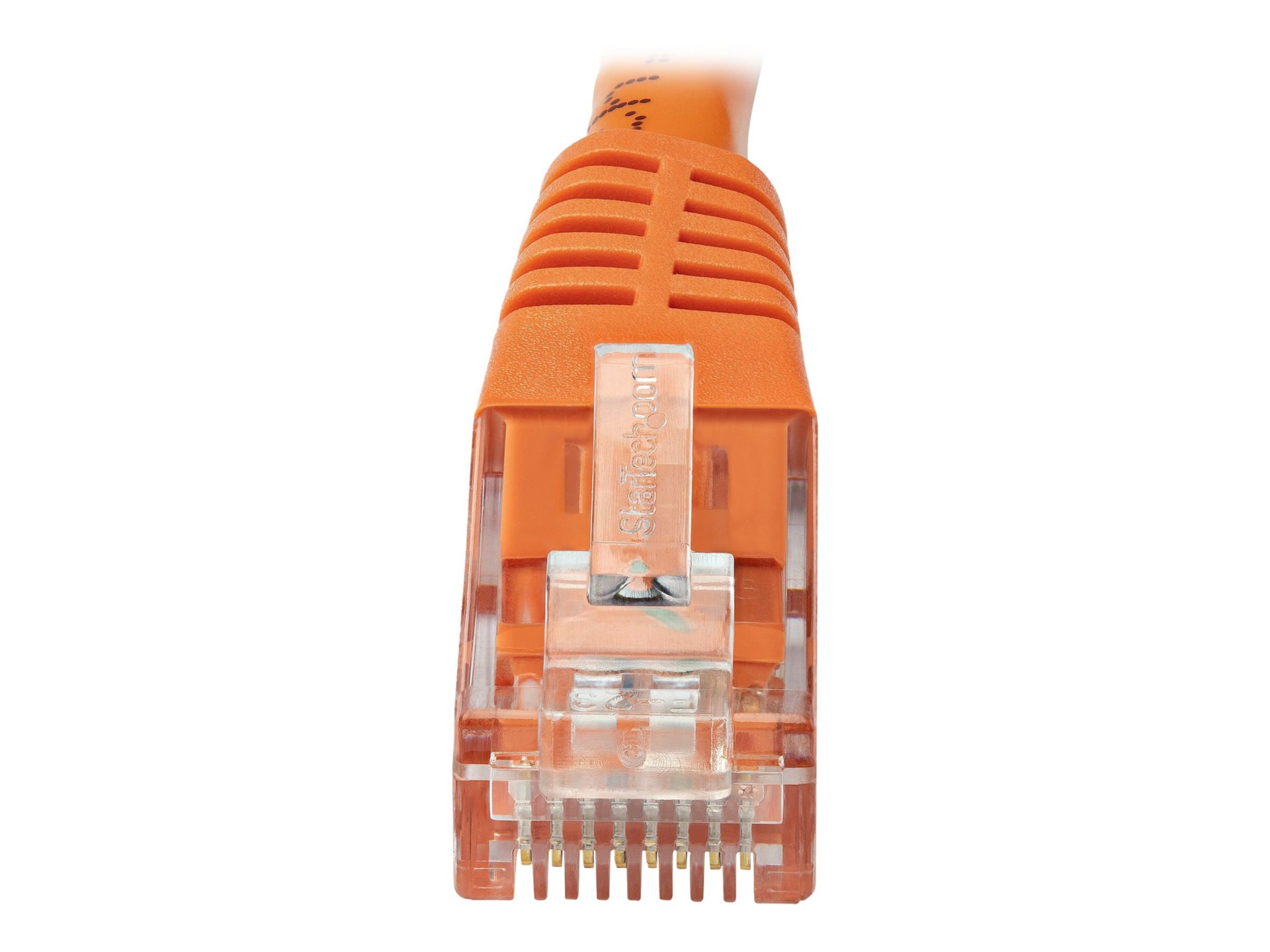 Thumbnail 2 of 5 for StarTech.com 20ft CAT6 Ethernet Cable - Orange Molded Gigabit - 100W PoE UTP 650MHz - Category 6 Patch Cord UL Certified