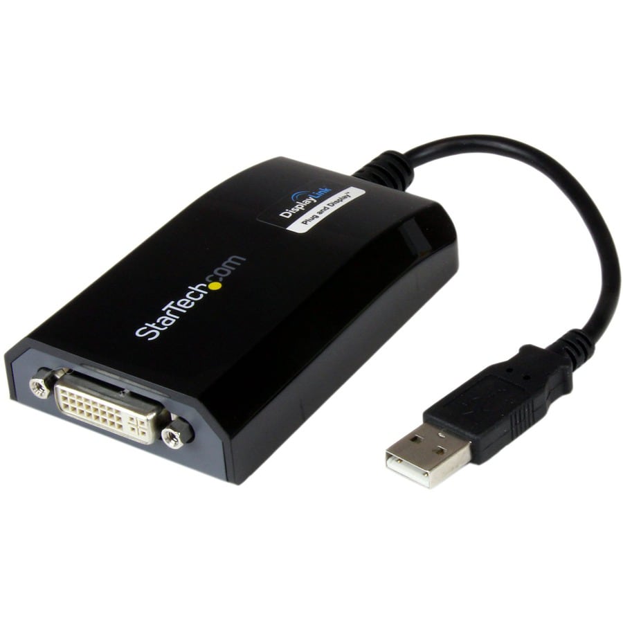 StarTech.com USB to DVI Adapter - External Video Graphics Card for Mac / PC