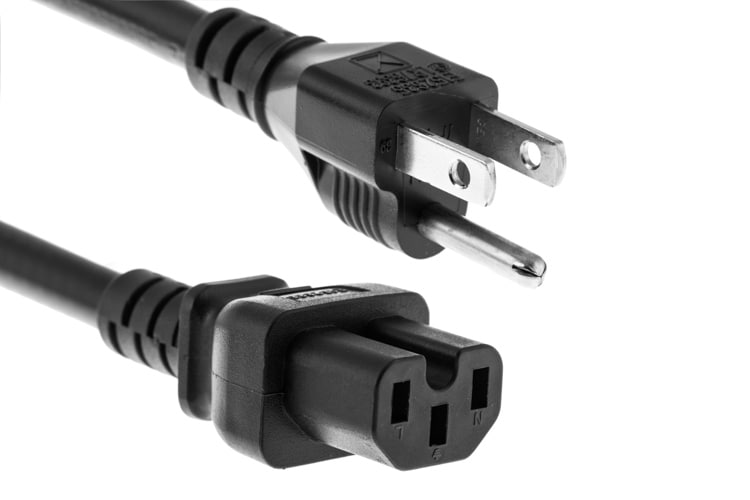 Cisco - power cable - IEC 60320 C15 to NEMA 5-15 - 8 ft