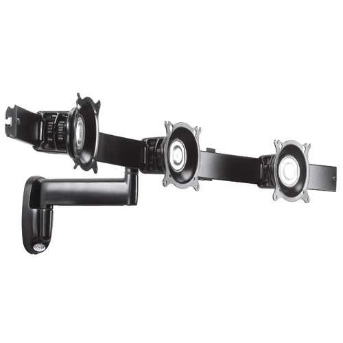 Chief Triple Horizontal Monitor Arm Wall Mount KWS320B - mounting kit