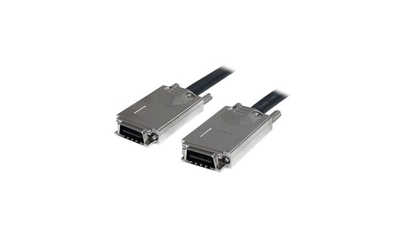 StarTech.com Infiniband External SAS Cable - SFF-8470 to SFF-8470 - SAS ext