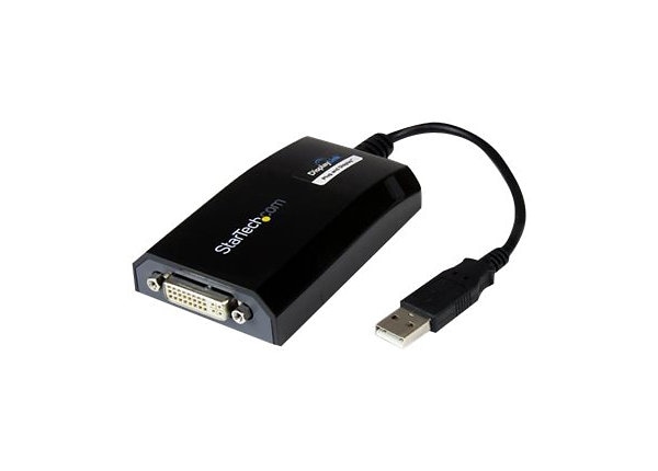 StarTech.com USB to DVI Adapter - External Video Graphics Card for Mac / PC - USB2DVIPRO2 - Monitor Cables & - CDW.com