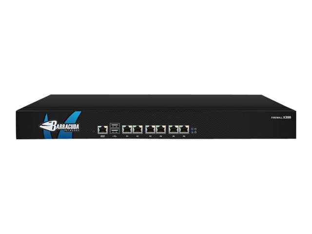 Barracuda NextGen Firewall X-Series X300 - firewall - with 3 years Energize Updates