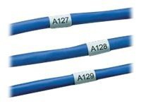 Panduit Die-Cut Vinyl Cloth Labels - labels - 0.5 in x 0.75 in