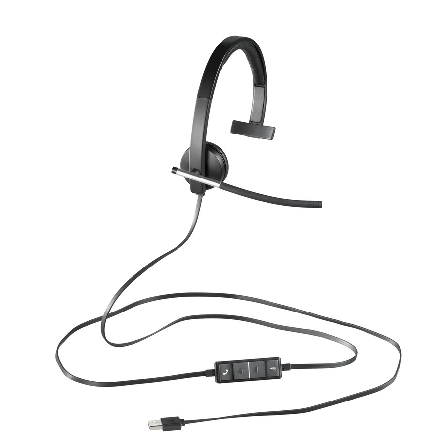 Logitech H650e Stereo Wired On-ear Headset - Thumbnail 5