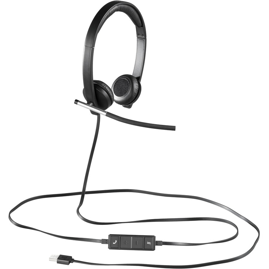 Logitech h650e usb online stereo headset