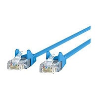 Belkin Cat5e/Cat5 2ft Blue Snagless Ethernet Patch Cable, PVC, UTP, 24 AWG, RJ45, M/M, 350MHz, 2'