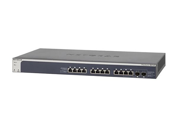 NETGEAR ProSAFE 12-Port 10-Gigabit Smart Managed Switch (XS712T-100NES)