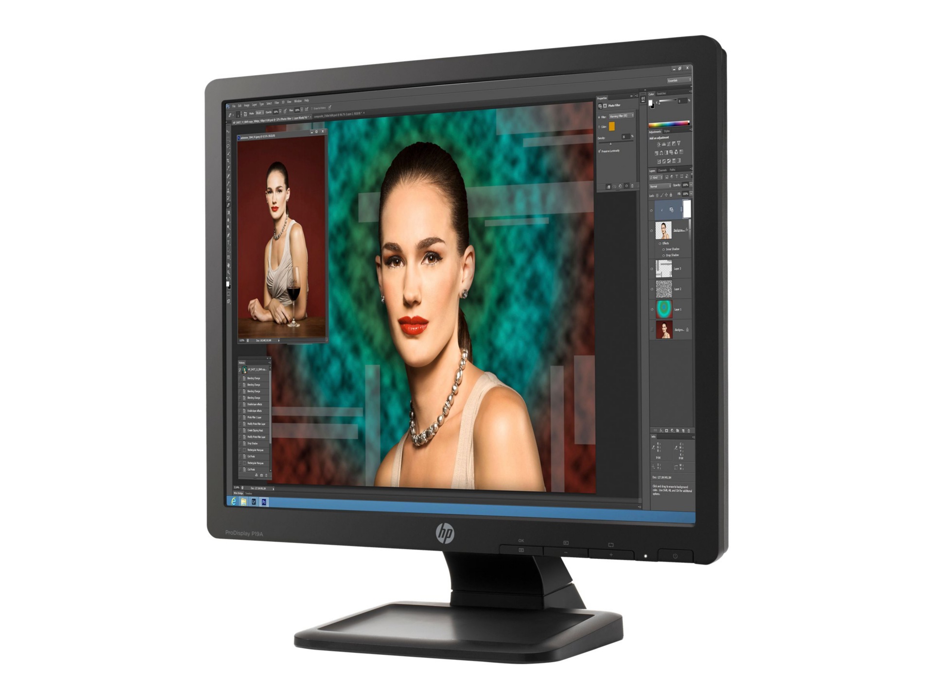Thumbnail 2 of 5 for HP ProDisplay P19A 19" LED-backlit LCD - Black