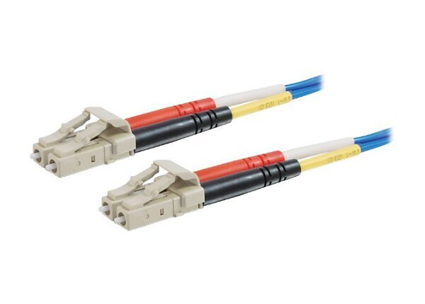 C2G 2m LC-LC 50/125 OM2 Duplex Multimode PVC Fiber Optic Cable - Blue - patch cable - 2 m - blue