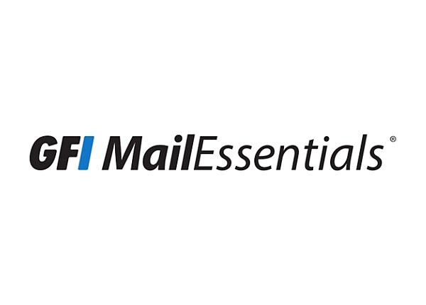 GFI MailEssentials for Exchange/SMTP/Lotus - licence + 1 an d'accord de maintenance logicielle - 1 boîte aux lettres