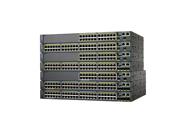 Cisco Catalyst 2960S-F48TS-L - switch - 48 ports - managed - desktop, rack-mountable