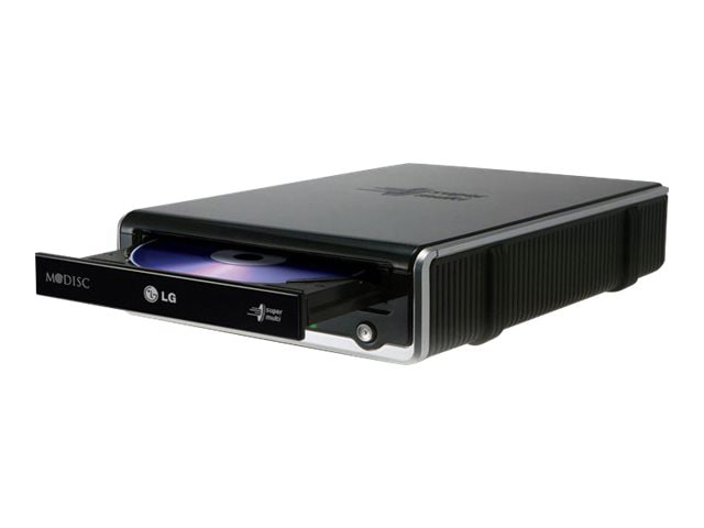 LG GE24NU Super Multi - DVD±RW (±R DL) / DVD-RAM drive - USB 2.0 - external
