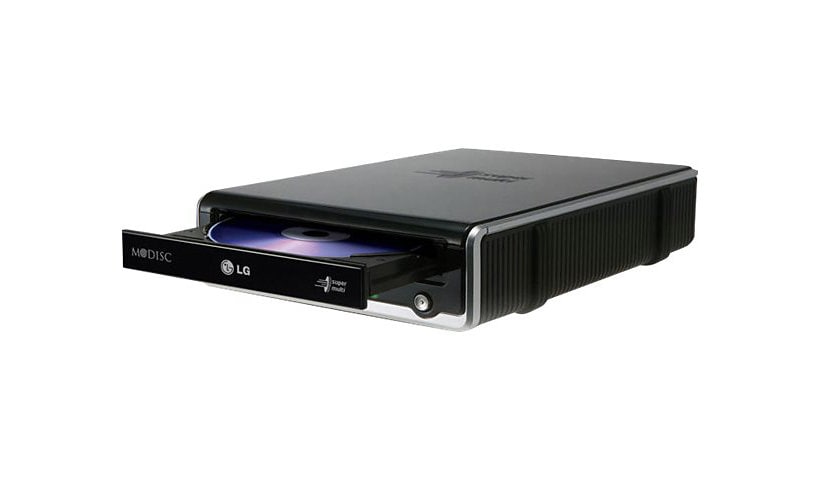 LG GE24NU Super Multi - DVD±RW (±R DL) / DVD-RAM drive - USB 2.0 - external