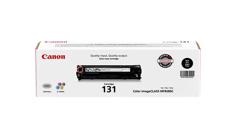 Canon Cartridge 131H - High Capacity - black - original - toner cartridge