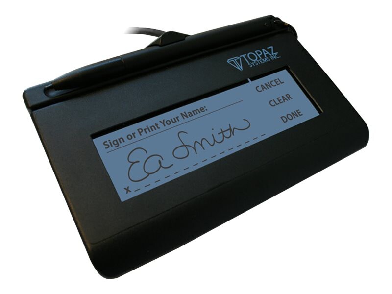 Topaz SignatureGem LCD1x5 T-L462 - signature terminal - serial