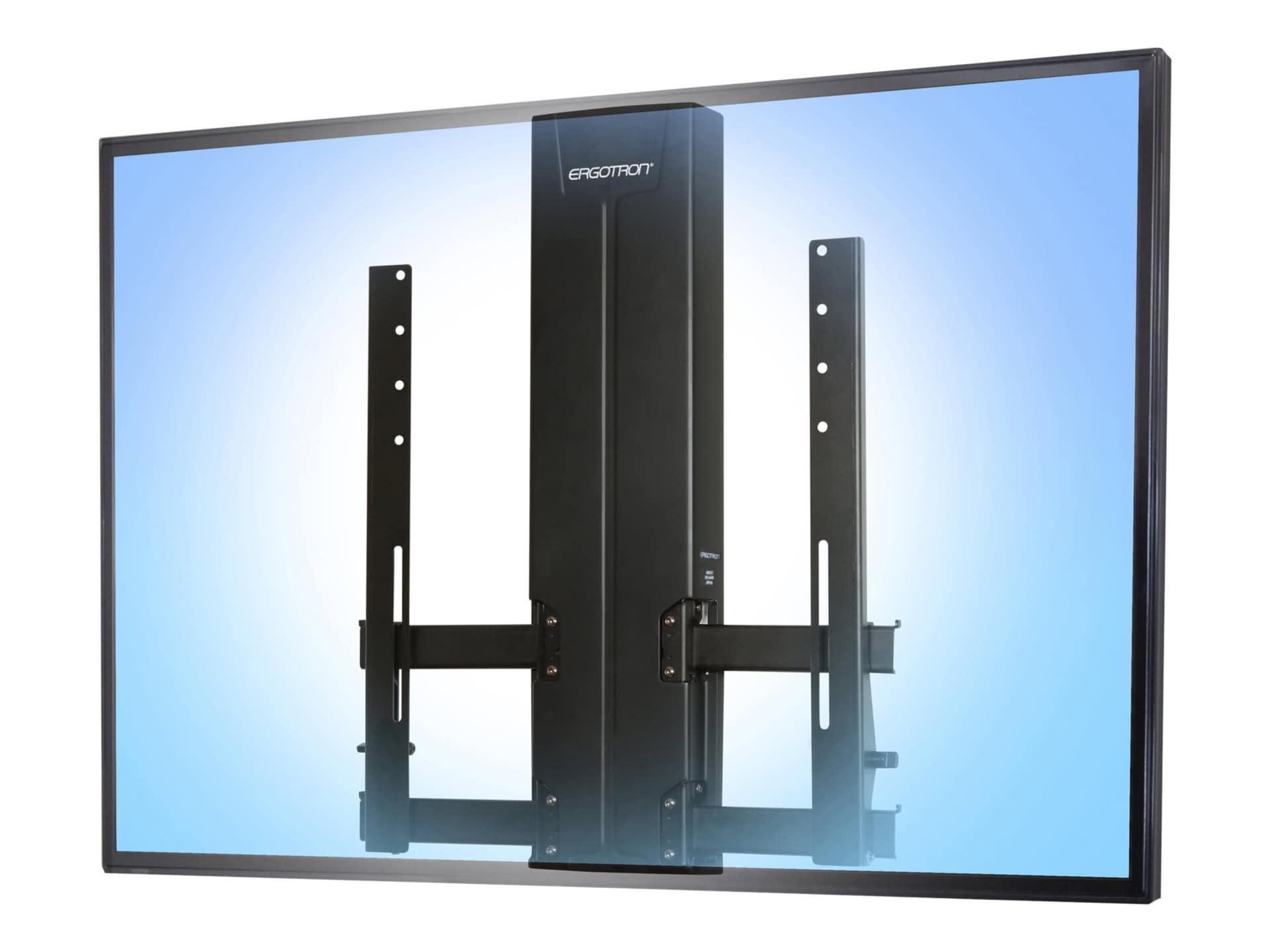 Ergotron kit de montage - glissement - pour Écran LCD - robuste (HD), réglable en haute - noir